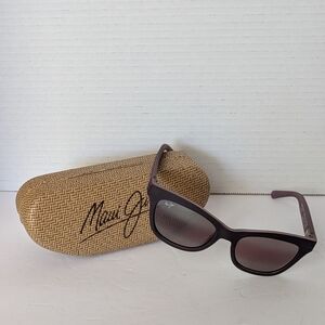 Maui Jim Dark Plum/Brown-ish Sunglasses